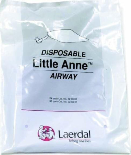 Laerdal Little Anne - Vie aeree complete - confezione da 24 pezzi