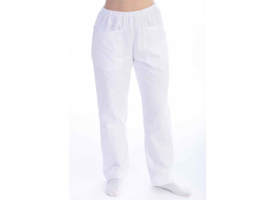 PANTALONES - algodón/poliéster - unisex - talla XXL blanco