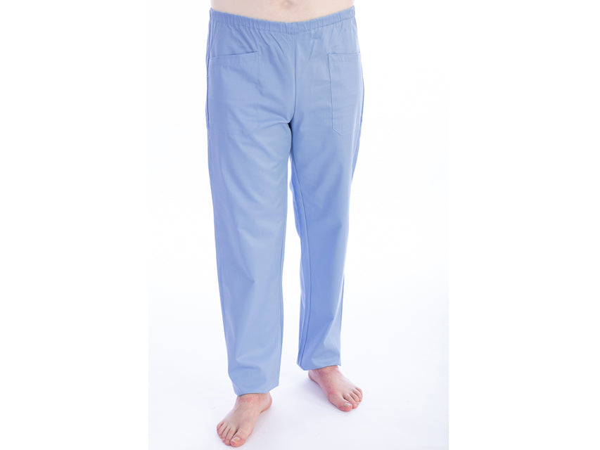 HOSE - Baumwolle/Polyester - Unisex - Größe XXL hellblau