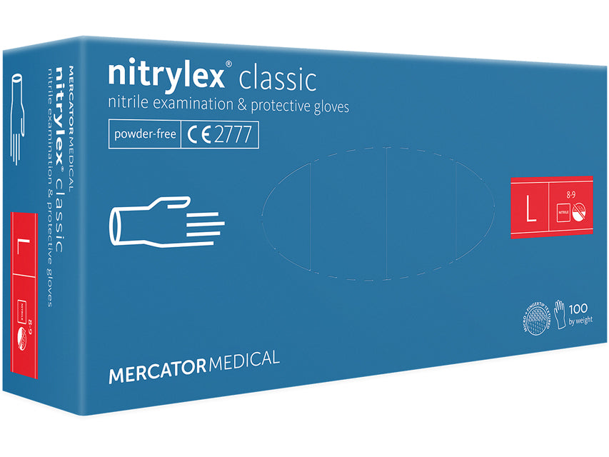 NITRYLEX CLASSIC NITRILE GLOVES - large