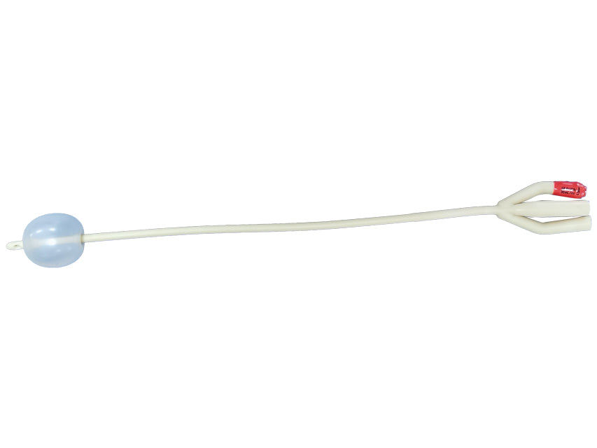 CATHÉTER DE FOLEY EN LATEX 3 VOIES ch/fr 22 - 30 ml - stérile