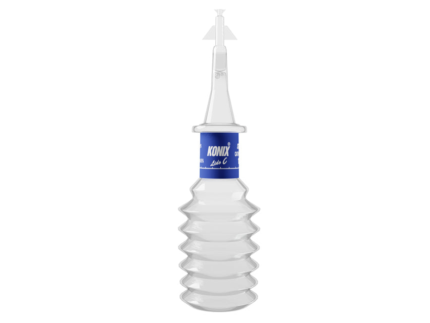 Akkordeon-Spritze mit Gleitgel für Lido-C-Katheter mit Lidocain, 12 ml – steril
