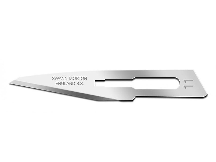 SWANN-MORTON C/S SKALPELLKLINGEN Nr. 11 – steril