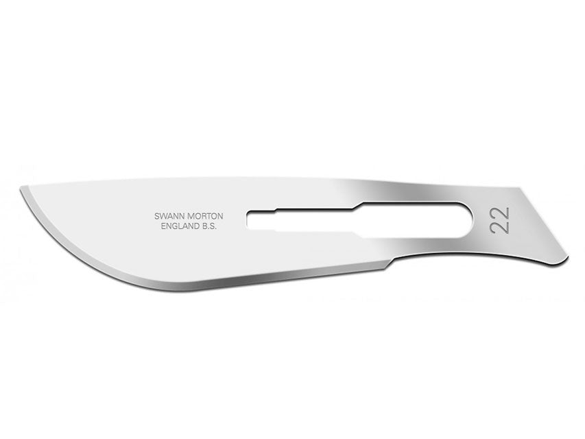 LAMES DE SCALPEL SWANN-MORTON C/S N. 22 - stériles
