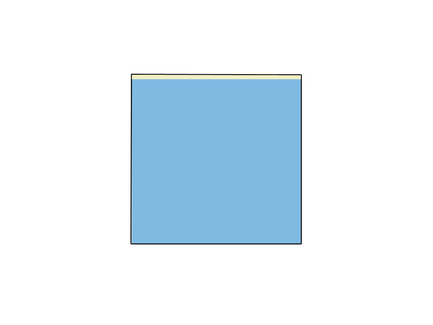 TWO-PLATED TNT SURGICAL COVER 100x100 cm - with adhesive side