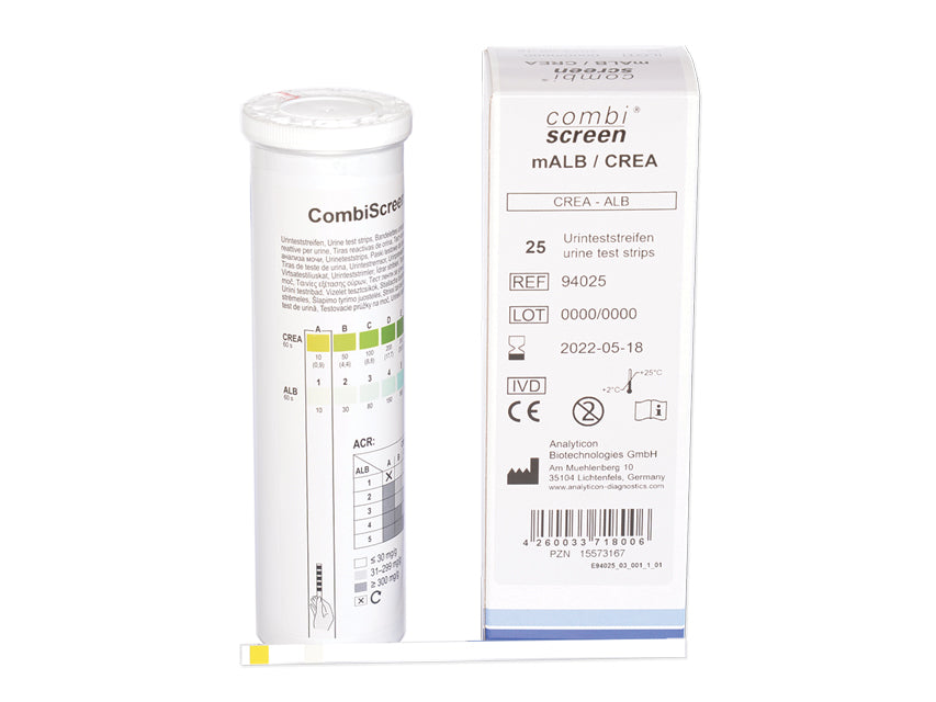 COMBI SCREEN mALB/CREA para microalbuminuria