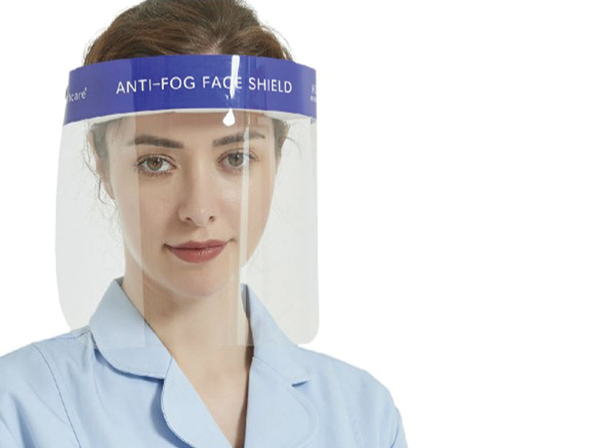 DISPOSABLE ANTI-FOG FACE SCREEN