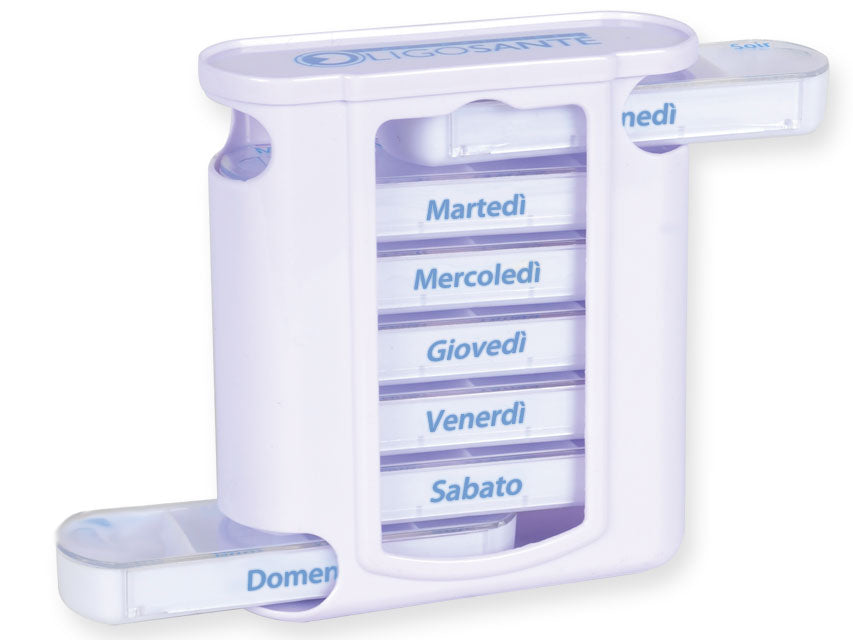 WÖCHENTLICHE PILBOX x4 TOWER – Italienisch/Deutsch