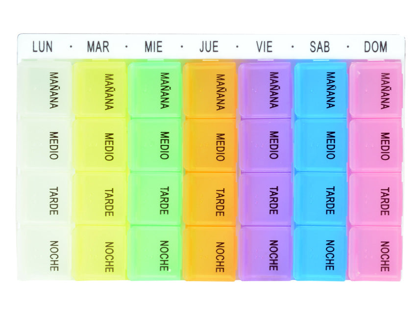 WEEKLY PILBOX x4 EASY - Spanish