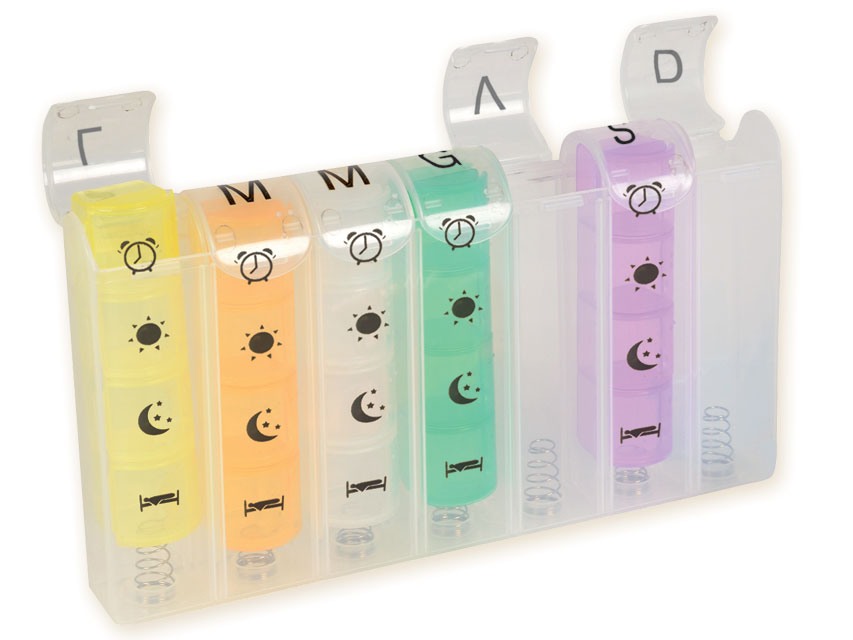 WÖCHENTLICHE PILBOX x4 FRÜHLING – Italienisch
