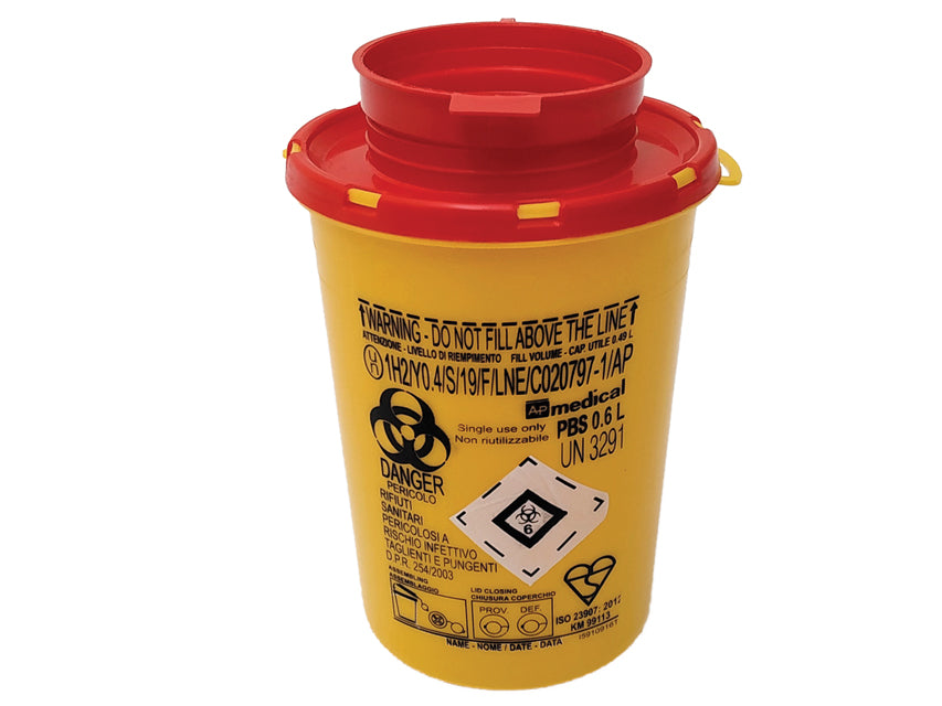 SHARPS ABFALLBEHÄLTER PBS LINE - 0,6 Liter