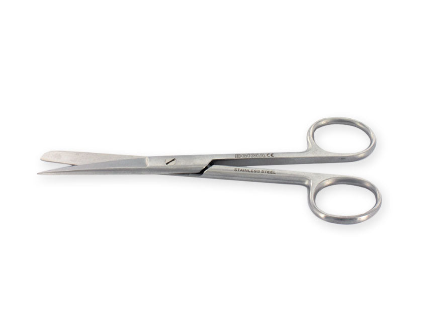 STRAIGHT SCISSORS alternating tips - 16 cm