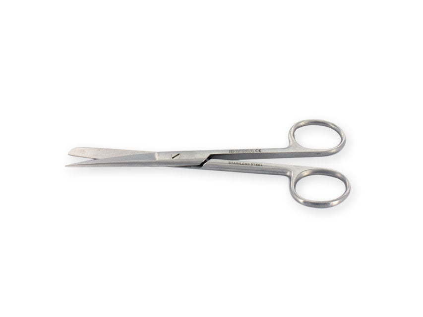 STRAIGHT SCISSORS alternating tips - 11.5 cm