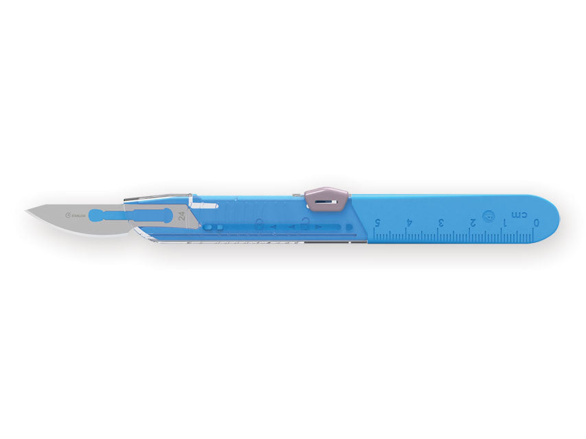 GIMA SAFETY SCALPEL No. 24 - sterile