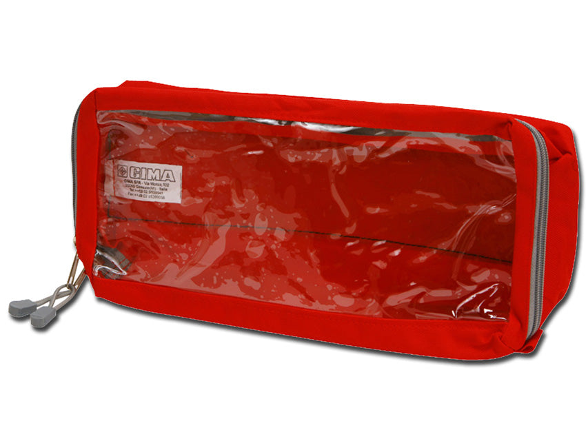 E4 HANDBAG - long rectangular - red