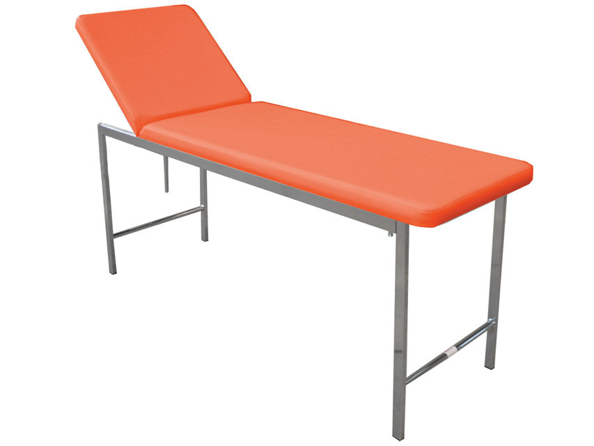 CLASSIC EXAMINATION BED - chrome - apricot