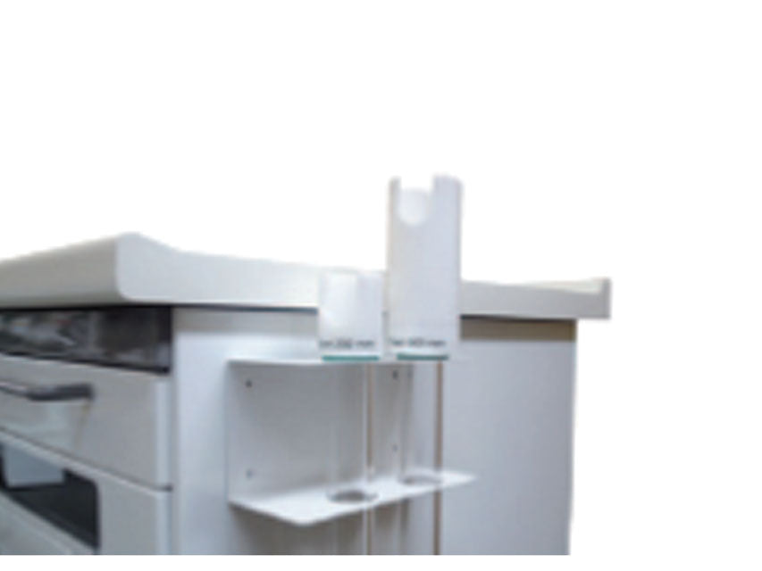 ENDOSCOPE SUPPORT - 2 plexiglass tubes