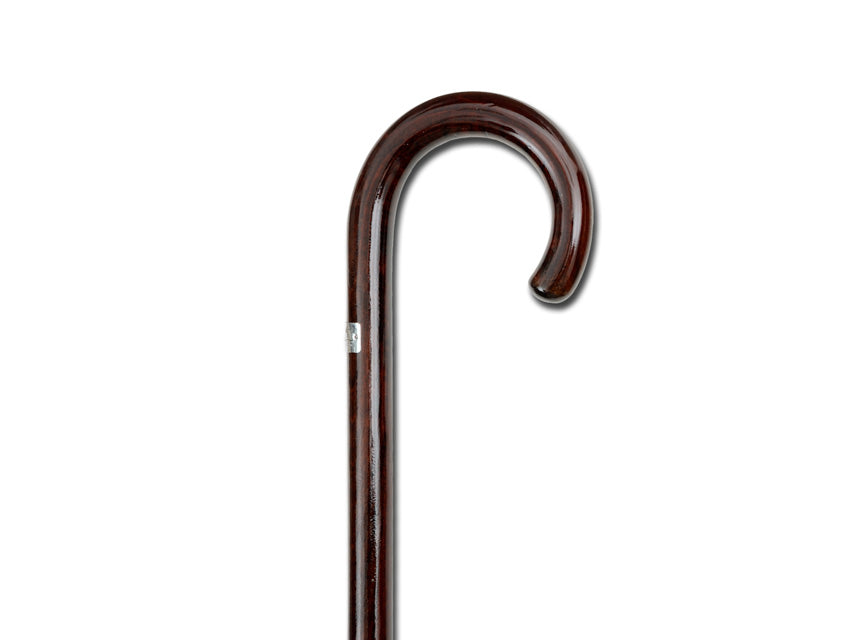 "GIOTTO" WOODEN STICK - curved handle for men