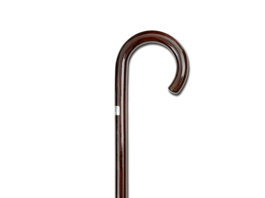 "GIOTTO" WOODEN STICK - curved handle for women