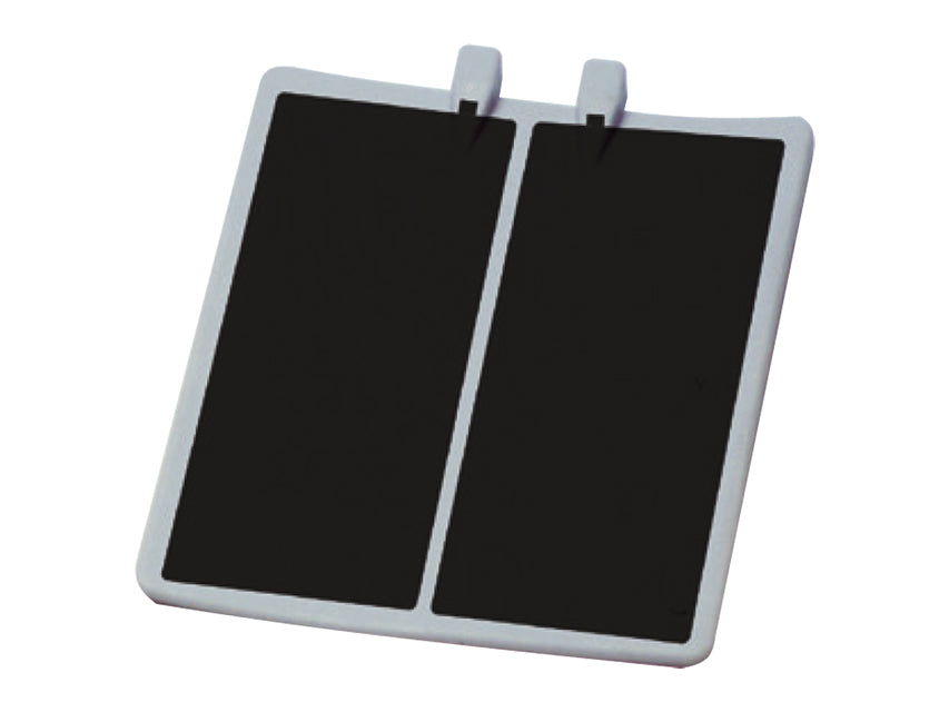 BIPARTITE RUBBER PLATE 20 x 15 cm