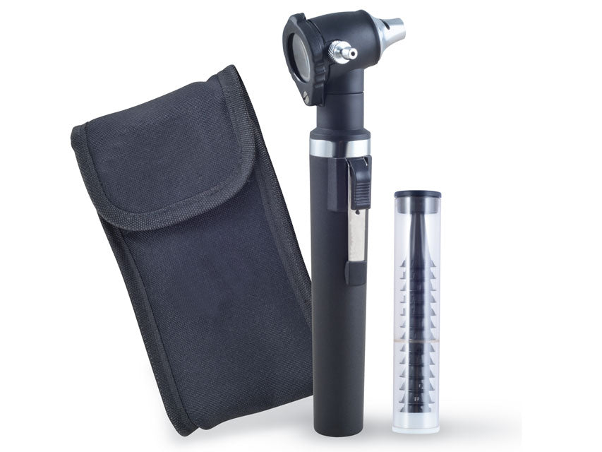 OTOSCOPIO A FIBRE OTTICHE GIMALUX - nero