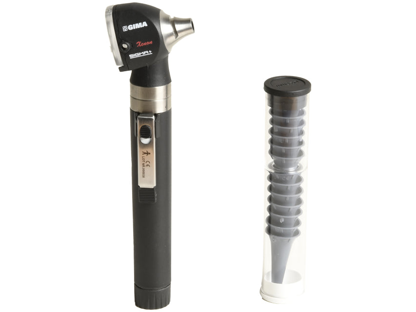 OTOSCOPIO F.O. SIGMA - 2,5V - xenon/alogeno - in borsetta morbida - nero