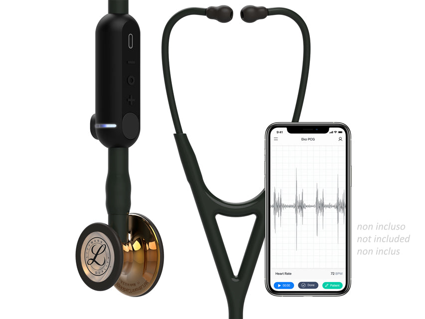 3M LITTMANN STETOSCOPIO CORE DIGITAL - 8863 - nero - finitura rame brillante