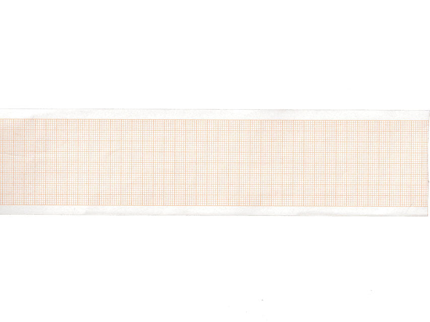 Carta termica ECG 50x20 mmxm - rotolo griglia arancio