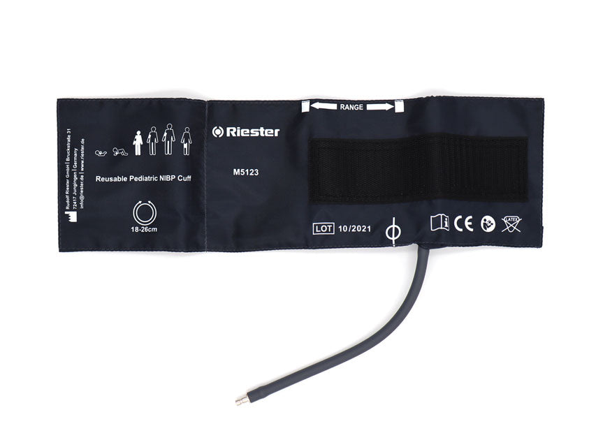 BRACCIALE PEDIATRICO VELCRO RIESTER per RVS-100 - 129.006 - optional
