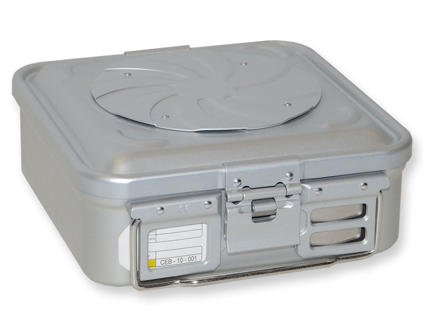 CONTAINER CON VALVOLA piccolo h100 mm - grigio