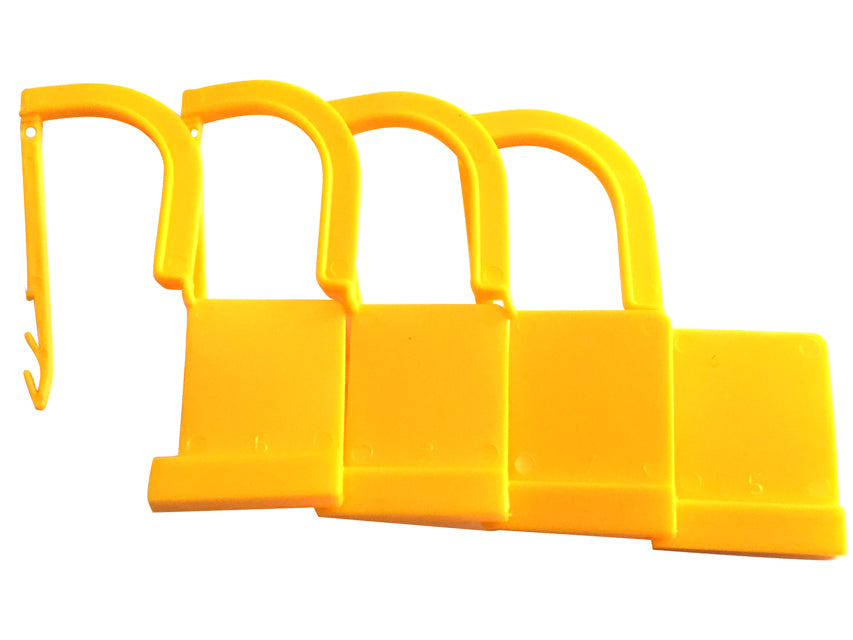 SIGILLO IN PLASTICA - giallo