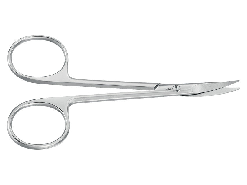 FORBICI IRIDECTOMIA E LEGATURE AESCULAP - curve - punte acute - 11 cm - BC111R