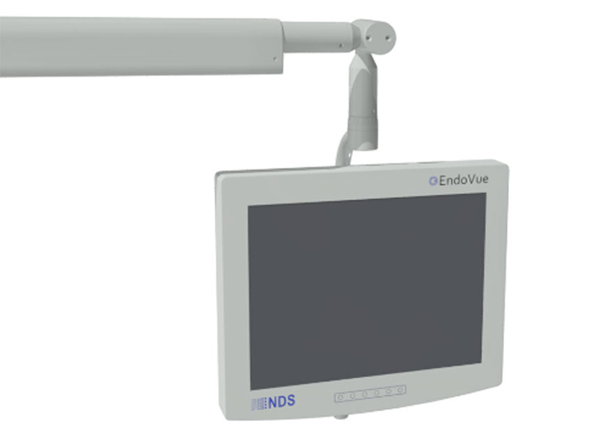 BRACCIO PORTA MONITOR - integrato con la lampada