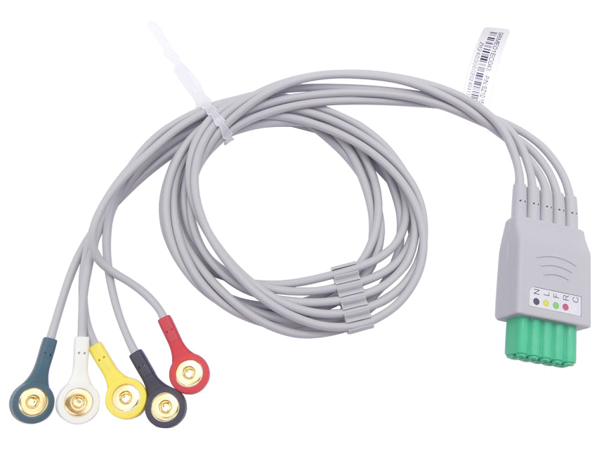 CAVO ECG 5 DERIVAZIONI per 54405 - ricambio - richiede cavo di collegamento 54407
