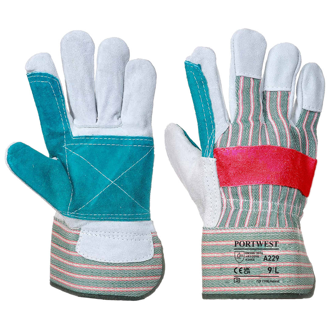 Klassischer Rigger-Handschuh mit doppelter Handfläche