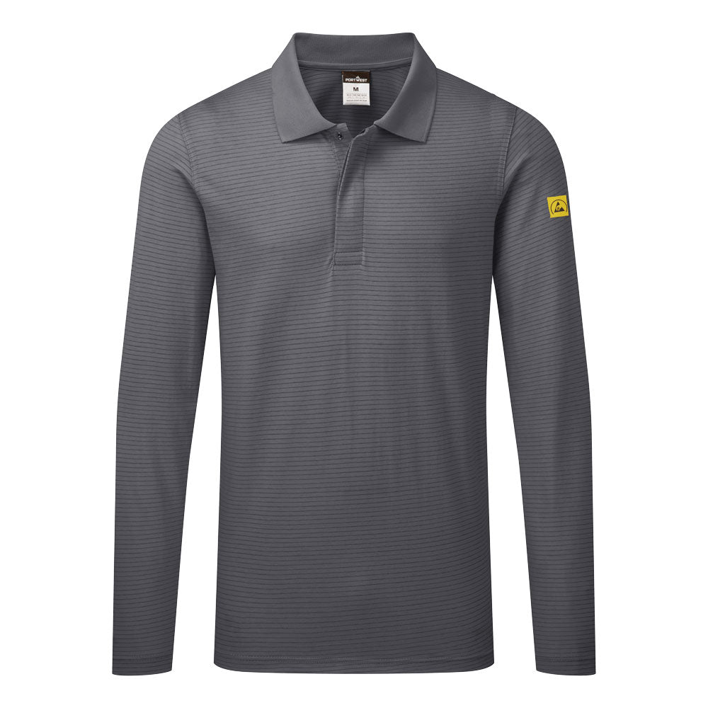 AS23ZOR - ESD antistatic polo L/S