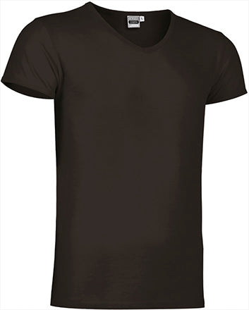 T-shirt elasticizzata manica corta e scollo a V Cobra