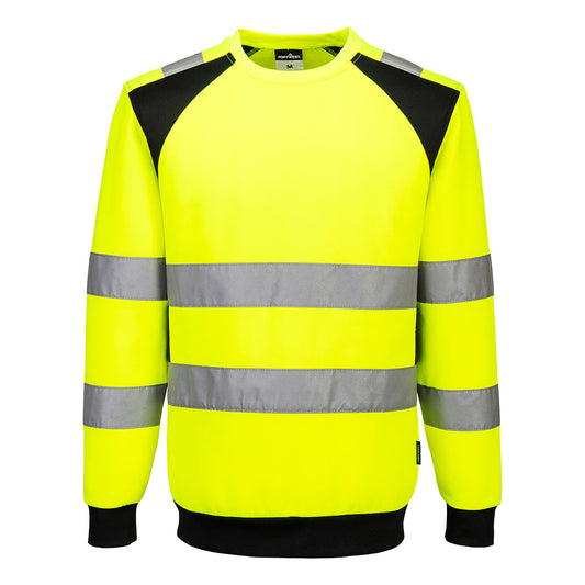 CD805YBR - Sweat-shirt éco haute visibilité WX2