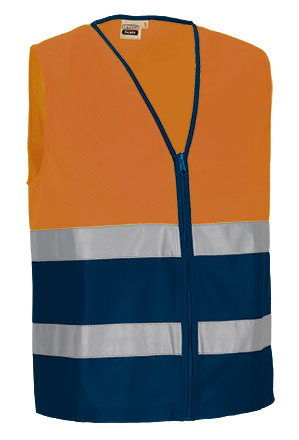 Gilet catarifrangente bicolore Palmer