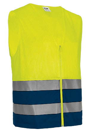 Gilet catarifrangente bicolore Shell