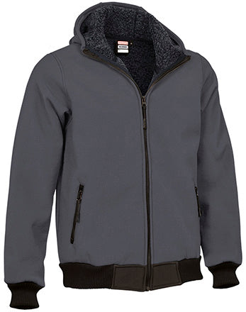 Giacca con cappuccio softshell Blummer