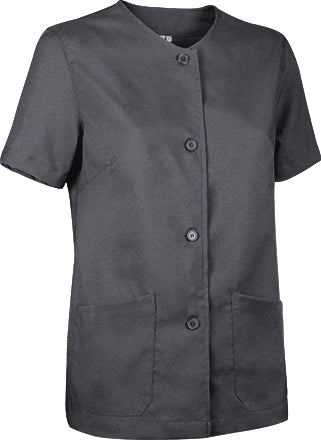 Casacca da lavoro donna con vestibilità svasata tinta unita Rosemary