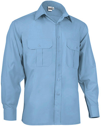 Camicia manica lunga con due tasche Congress
