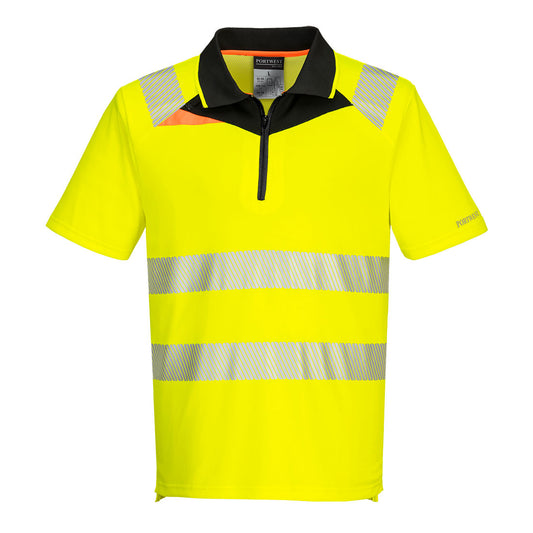 DX412YBR - Polo alta visibilidad DX4 S/S