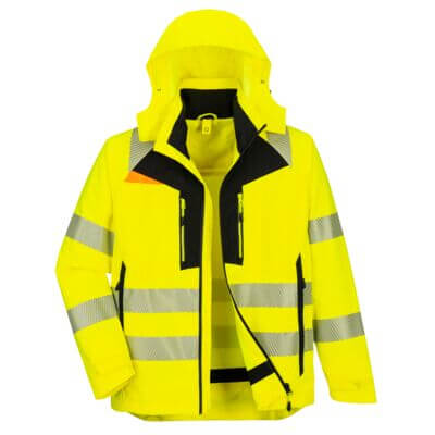 DX466YBR - DX4 4-in-1 High Visibility Winter Jacket