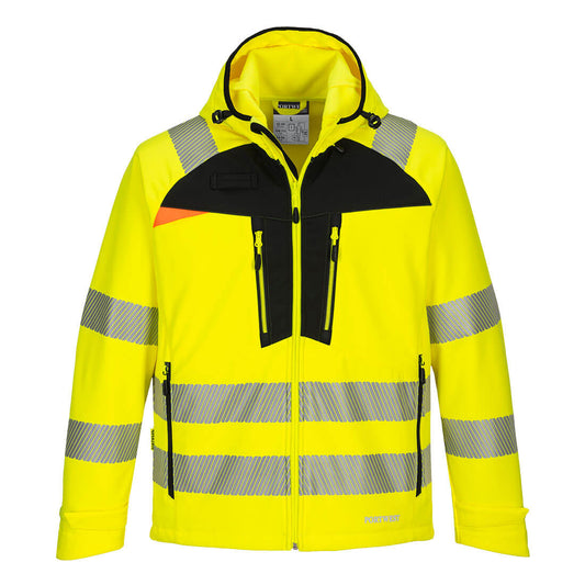 DX475YBR - Softshell DX4 de alta visibilidad (3 capas)
