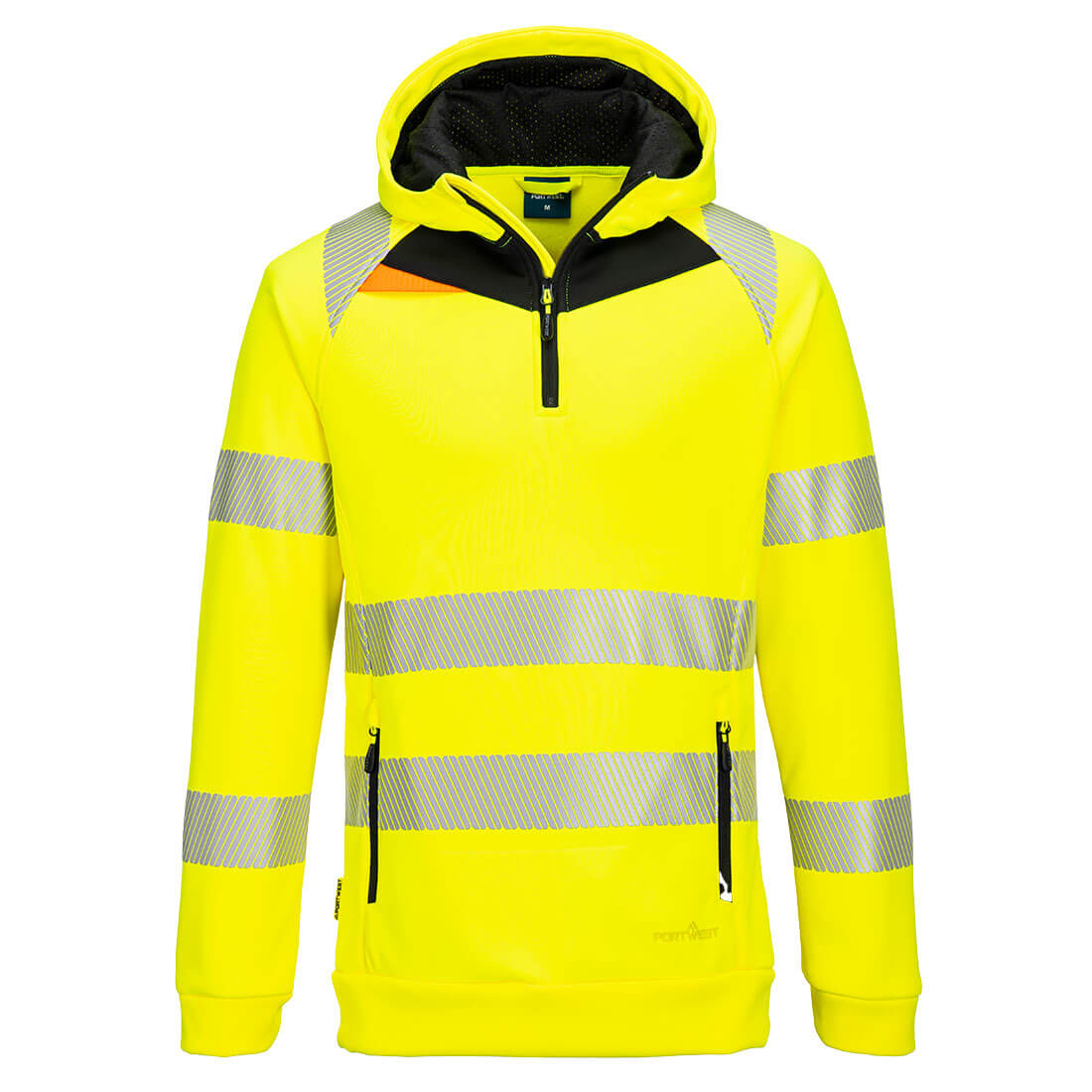 DX482YBR - DX4 Hi-Vis 1/4 Zip Hoodie