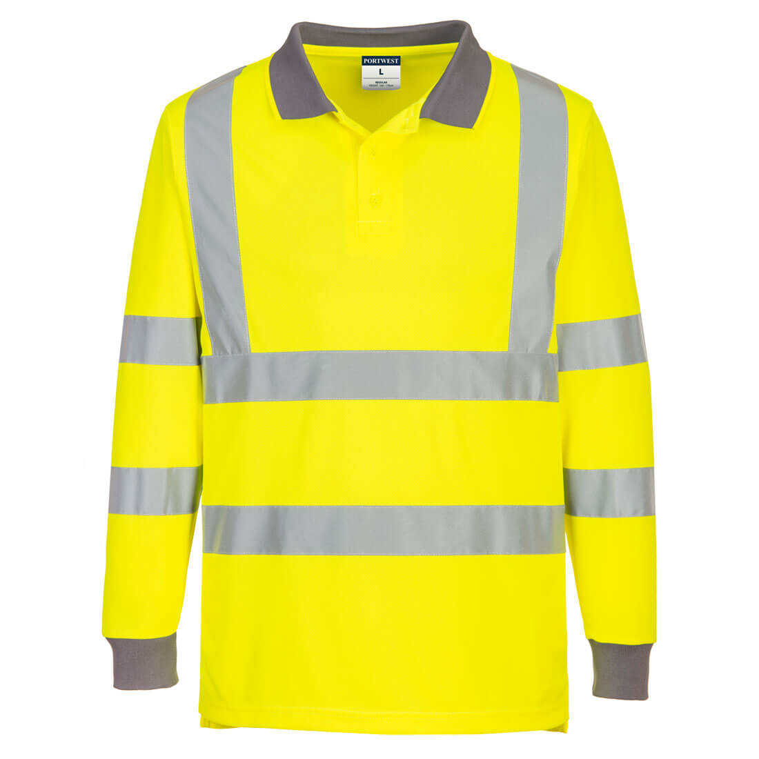 EC11YER - Polo Eco Hi-Vis M/L (6 pack)