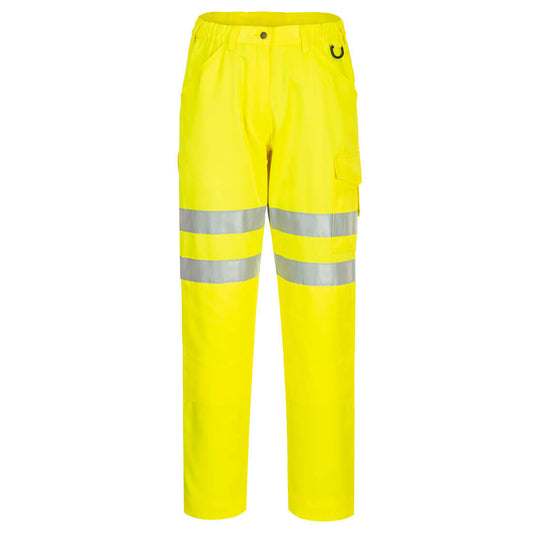 EC40YER - High visibility ECO work trousers