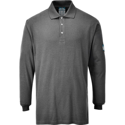 FR10GRR - Anti-static FR Modaflame long-sleeved polo shirt
